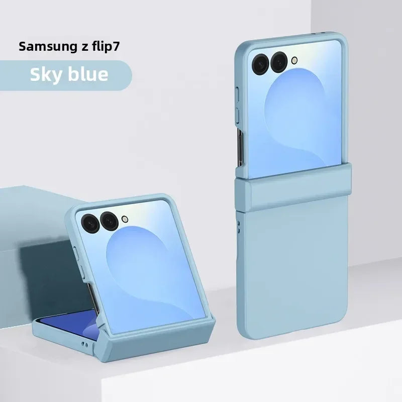 Skin-Feel Protective Cover Fully Wrapped Case for Samsung Galaxy Z Flip 7
