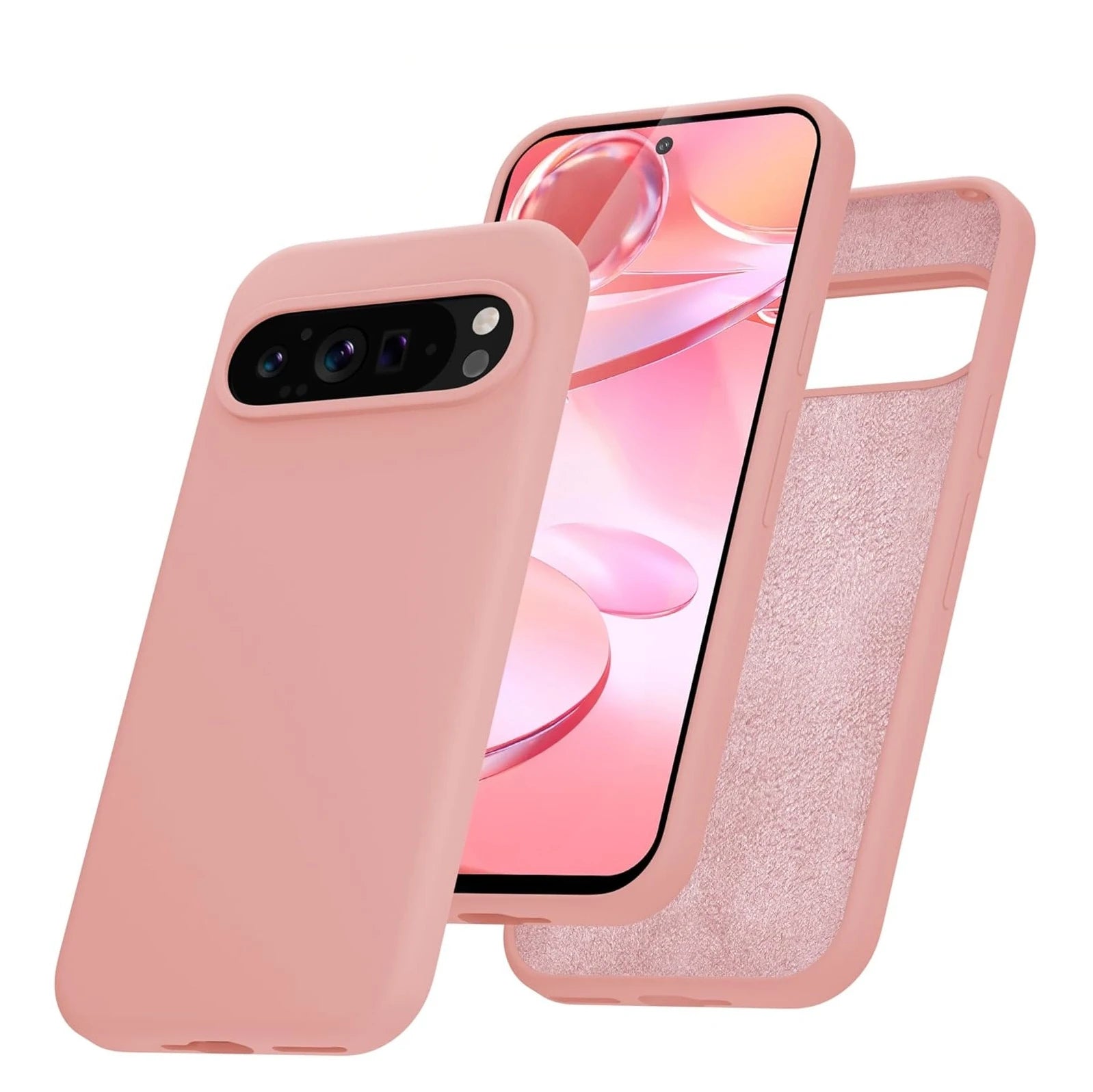 Soft Skin Liquid Silicone Case for Pixel 9 Series
