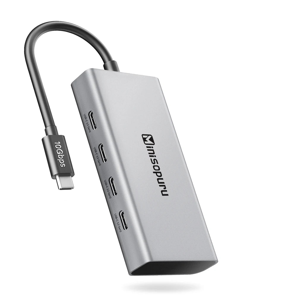 Minisopuru 4-Port USB 3.2 Gen1 Hub