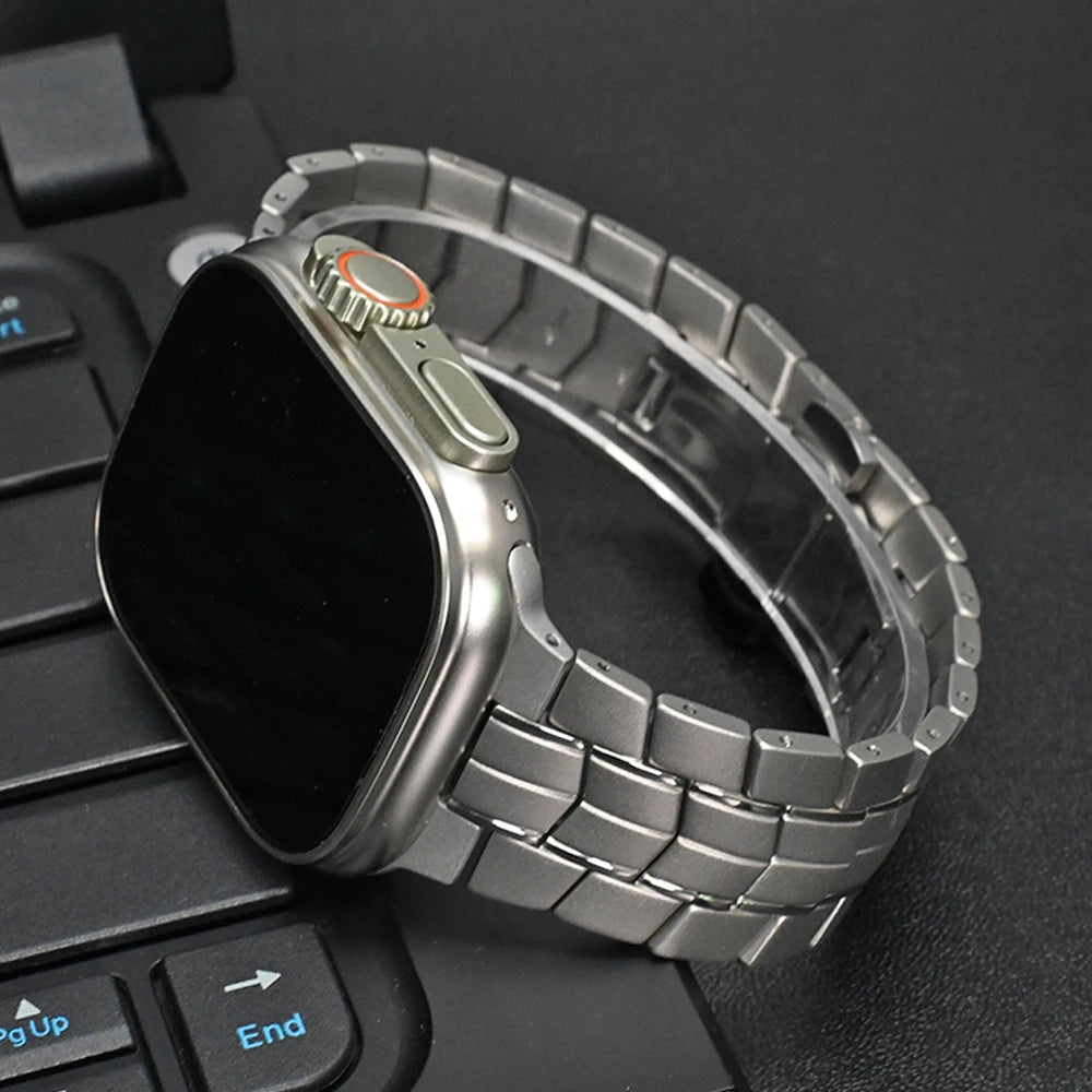 Luxury Titanium Band for Apple Watch