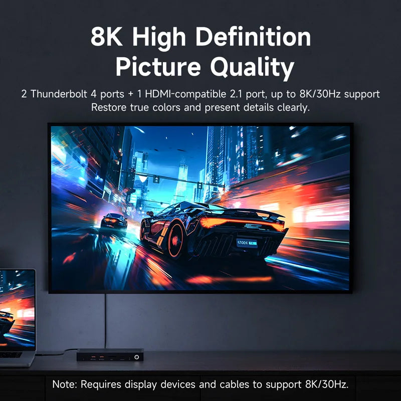 Hagibis Thunderbolt 4 Docking Station