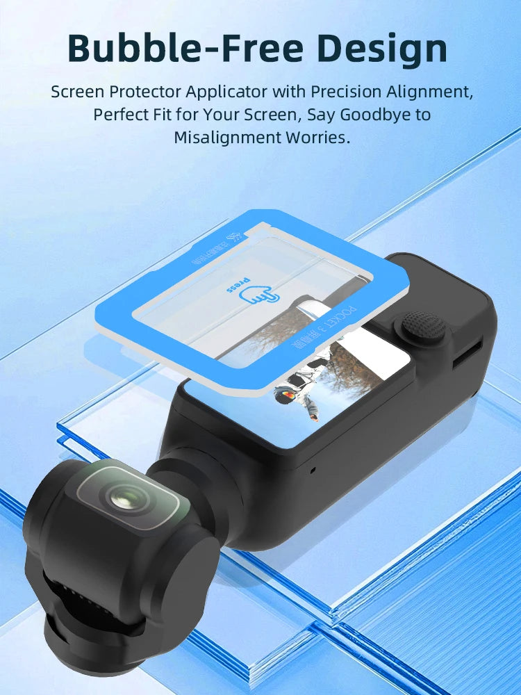 9H Hardness Tempered Glass Screen Protector for DJI Osmo Pocket 3