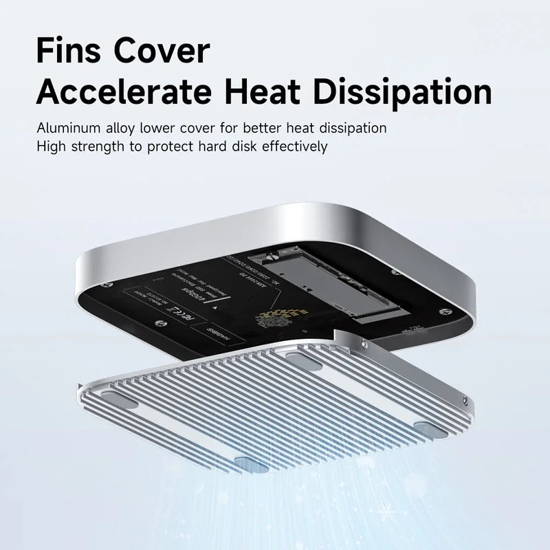 Hagibis USB4 M.2 NVMe SSD Enclosure for Mac mini M4/M4 Pro