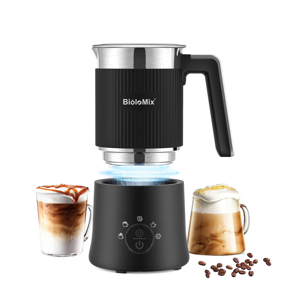 BioloMix 5-in-1 Automatic Milk Frother and Hot Chocolate Maker
