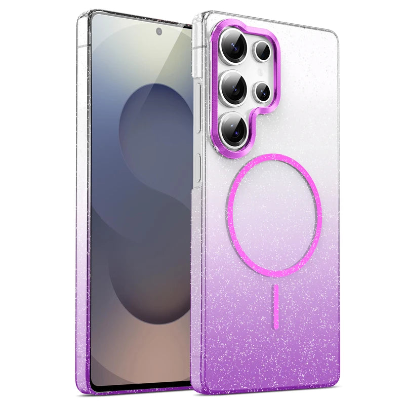 Luxury Bling Magnetic Case for Samsung Galaxy S25 Series