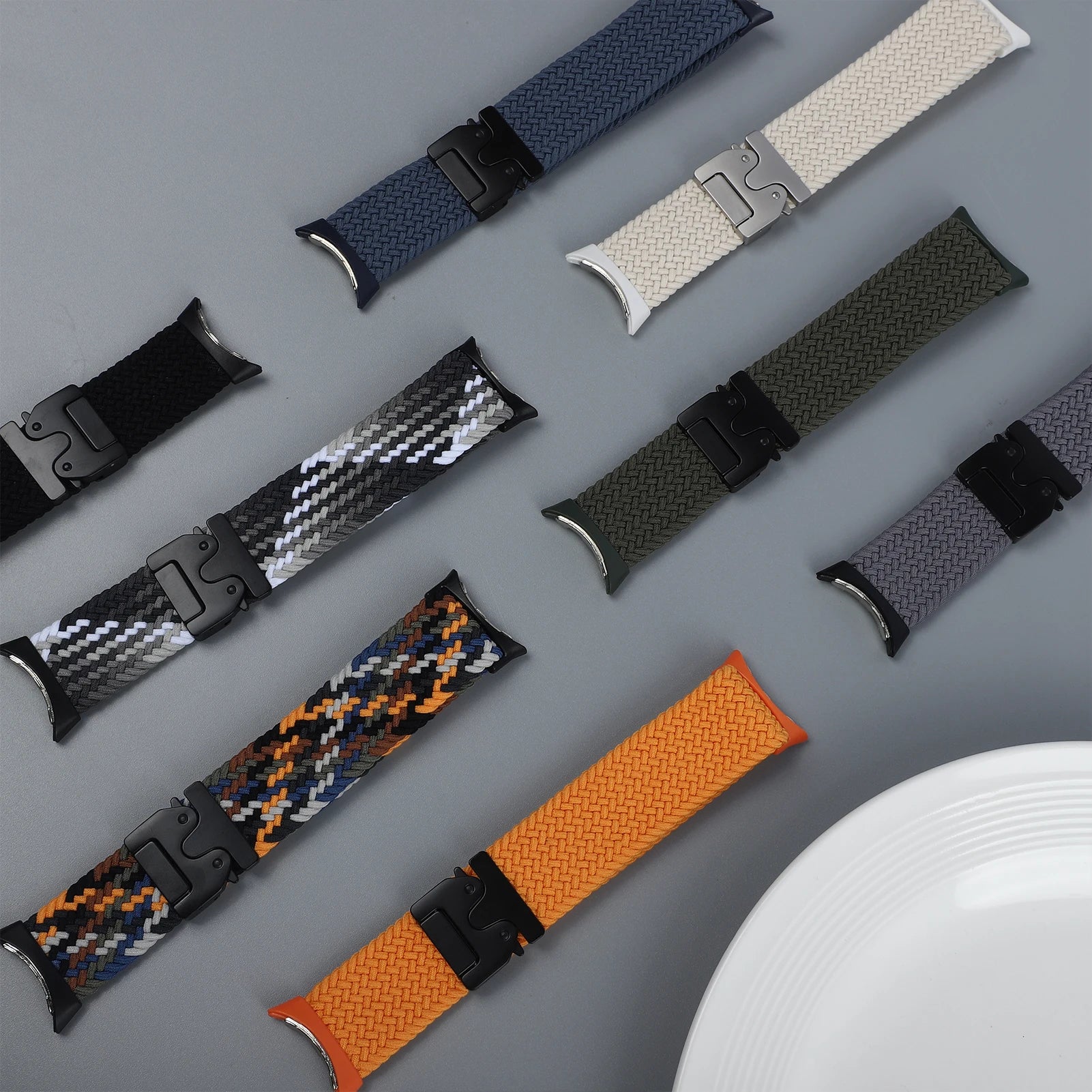 Braided Parachute Bracelet for Google Pixel Watch 2