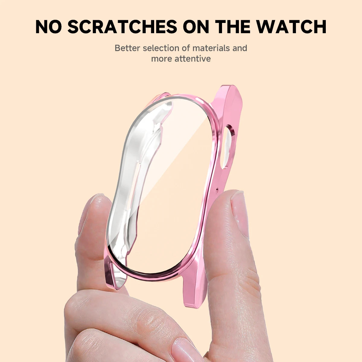 TPU Soft Case Film with Anti-Scratch Screen Protection for Samsung Galaxy Watch 7