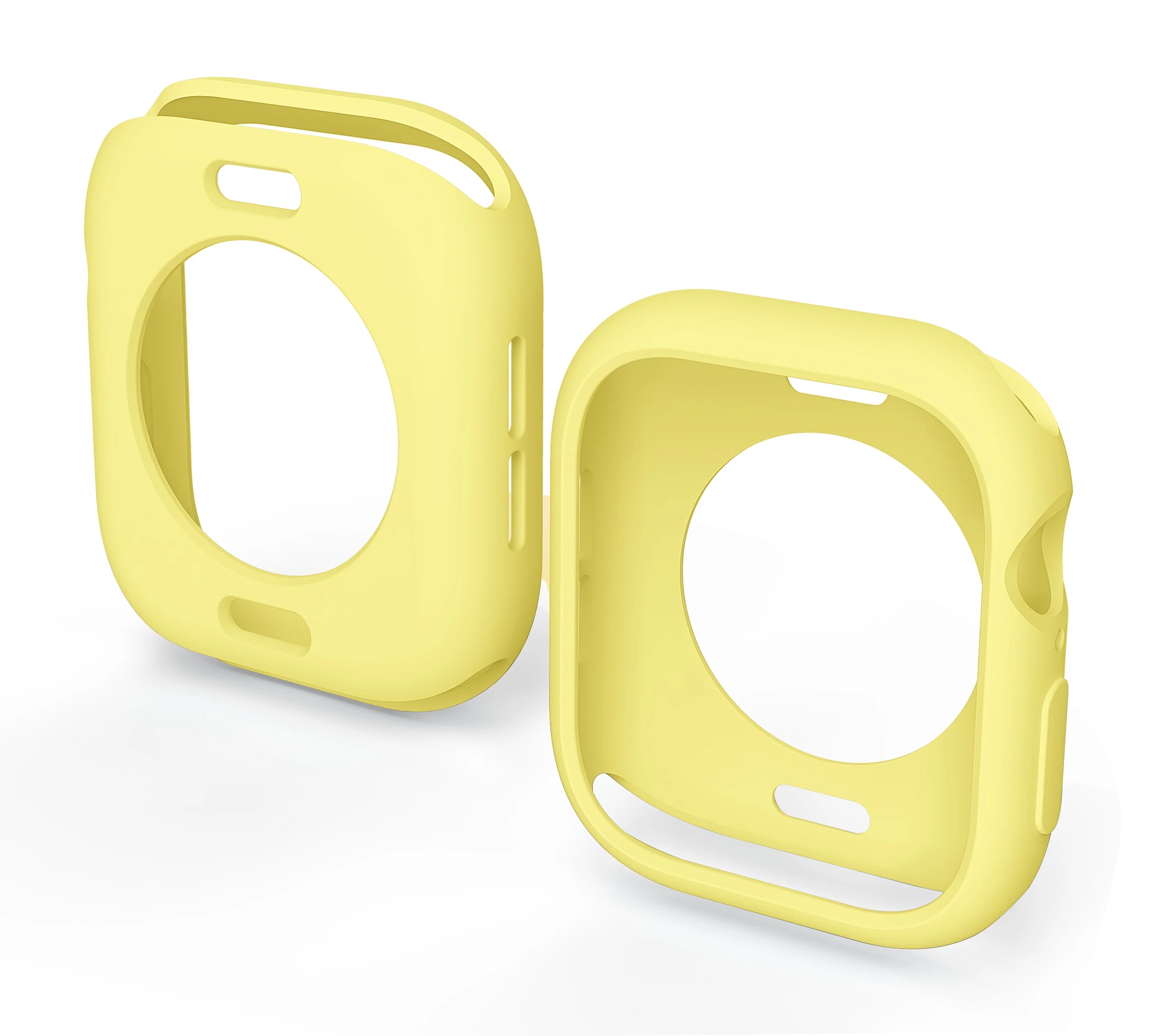 Candy Color Soft Silicone Bumper Case for Apple Watch