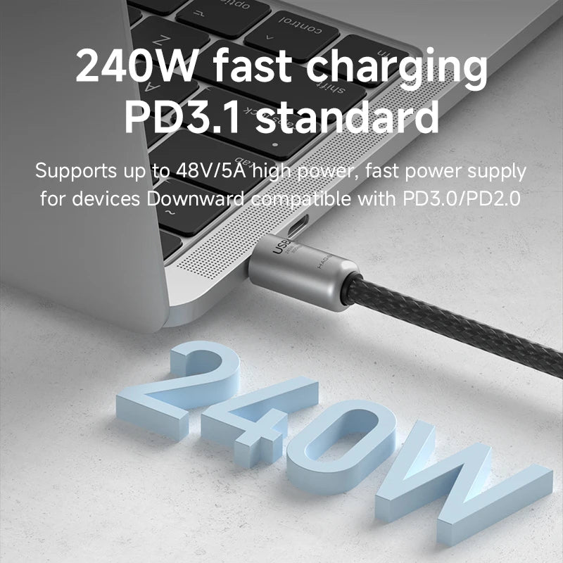 Hagibis 240W USB4 Short Cable