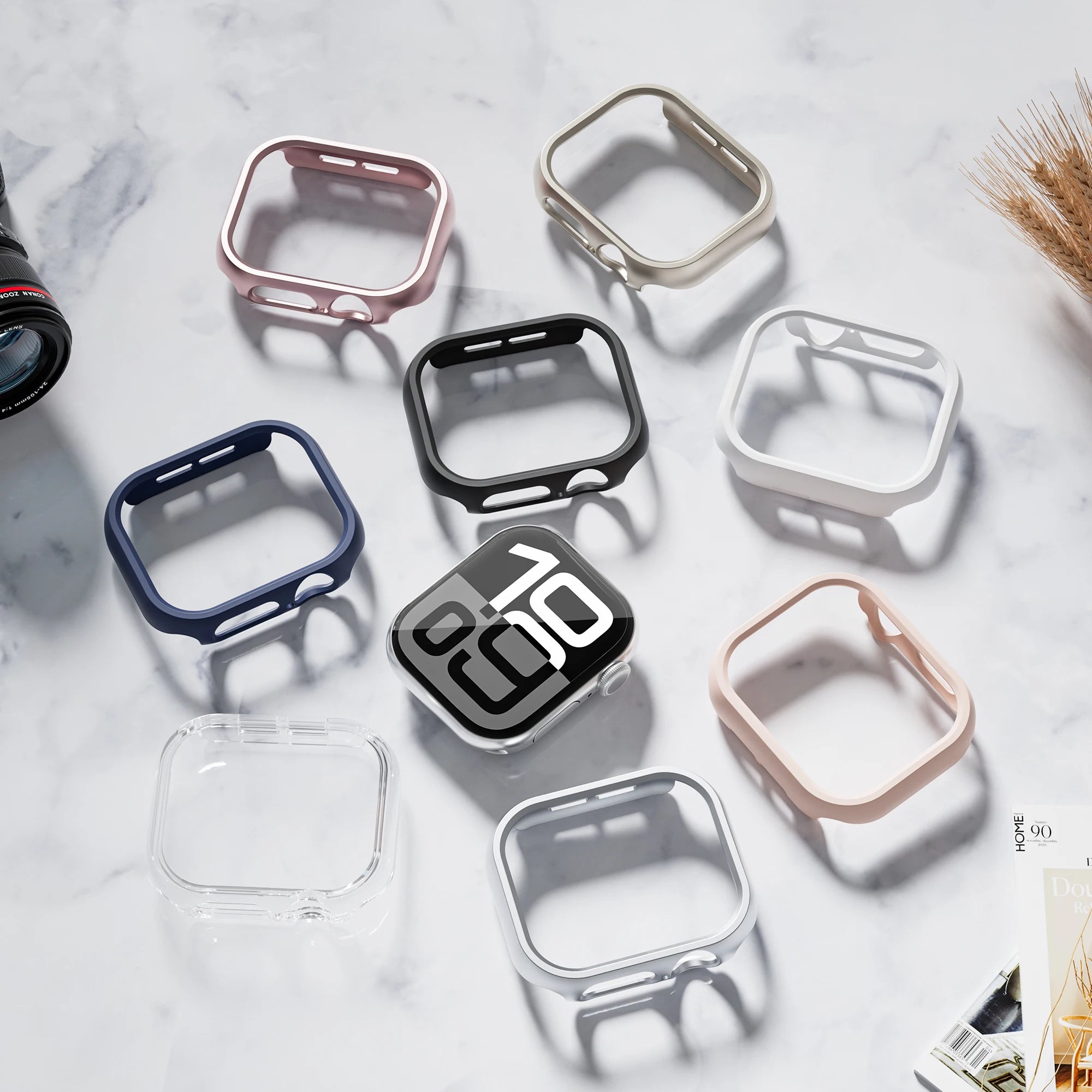 Hard Bumper Protective Frame for Apple Watch Series 10