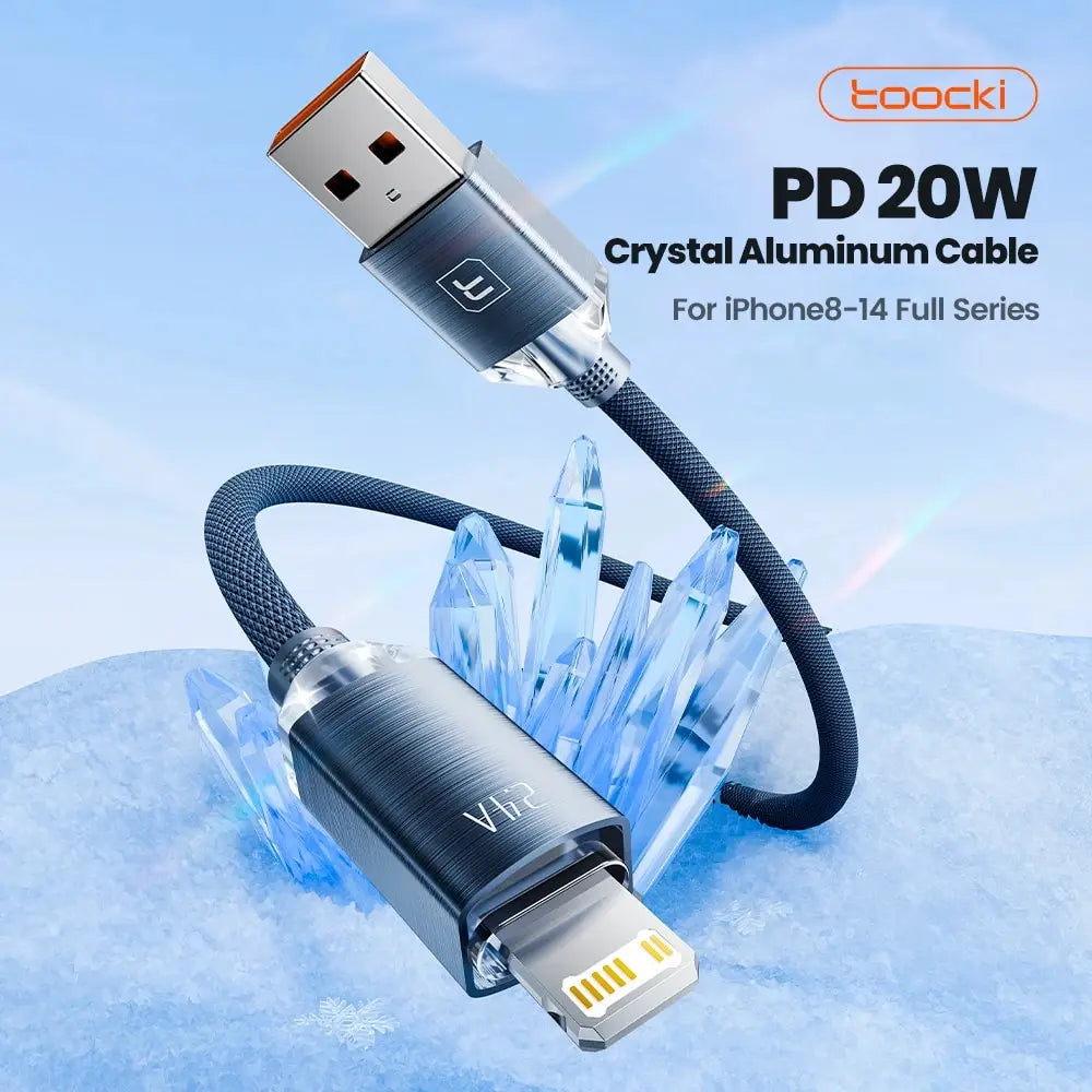 Toocki 2.4A Lightning Charging Cable