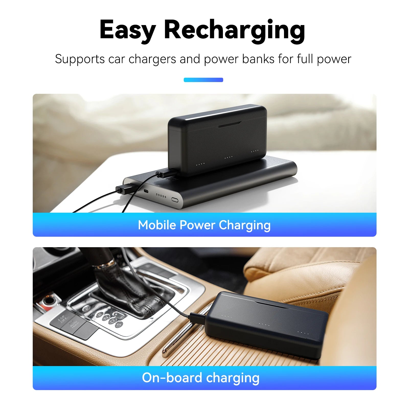 TELESIN Battery Charger for DJI OSMO Action Cameras