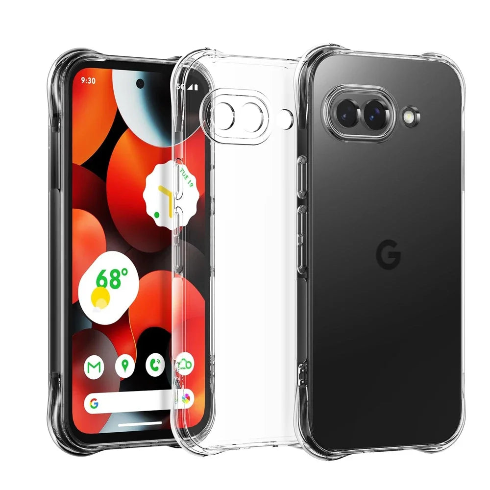 1.5 mm Thick Airbag Clear Shockproof Case for Google Pixel 9a