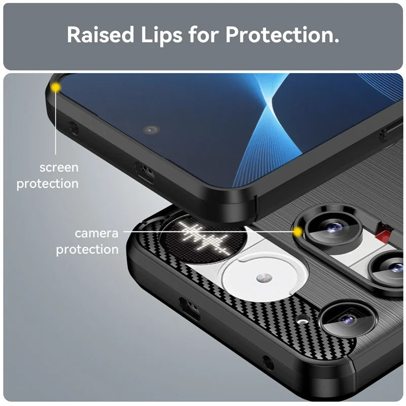 Plain Flexible TPU Case for Nothing Phone 3