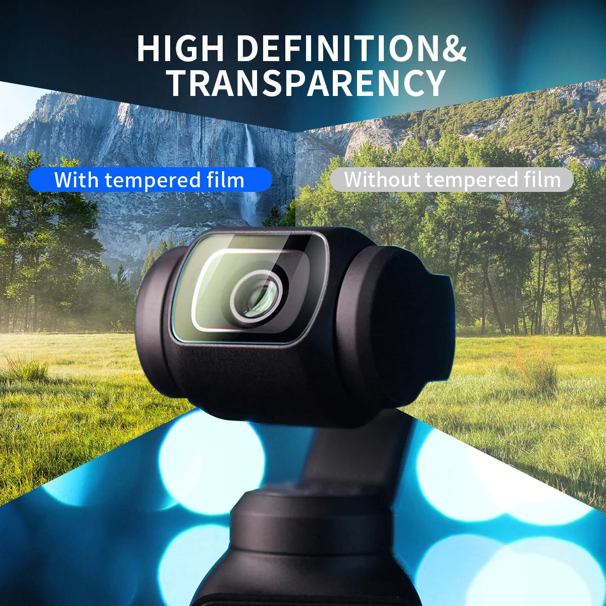 Tempered Glass Screen & Lens Protector for DJI Osmo Pocket 3