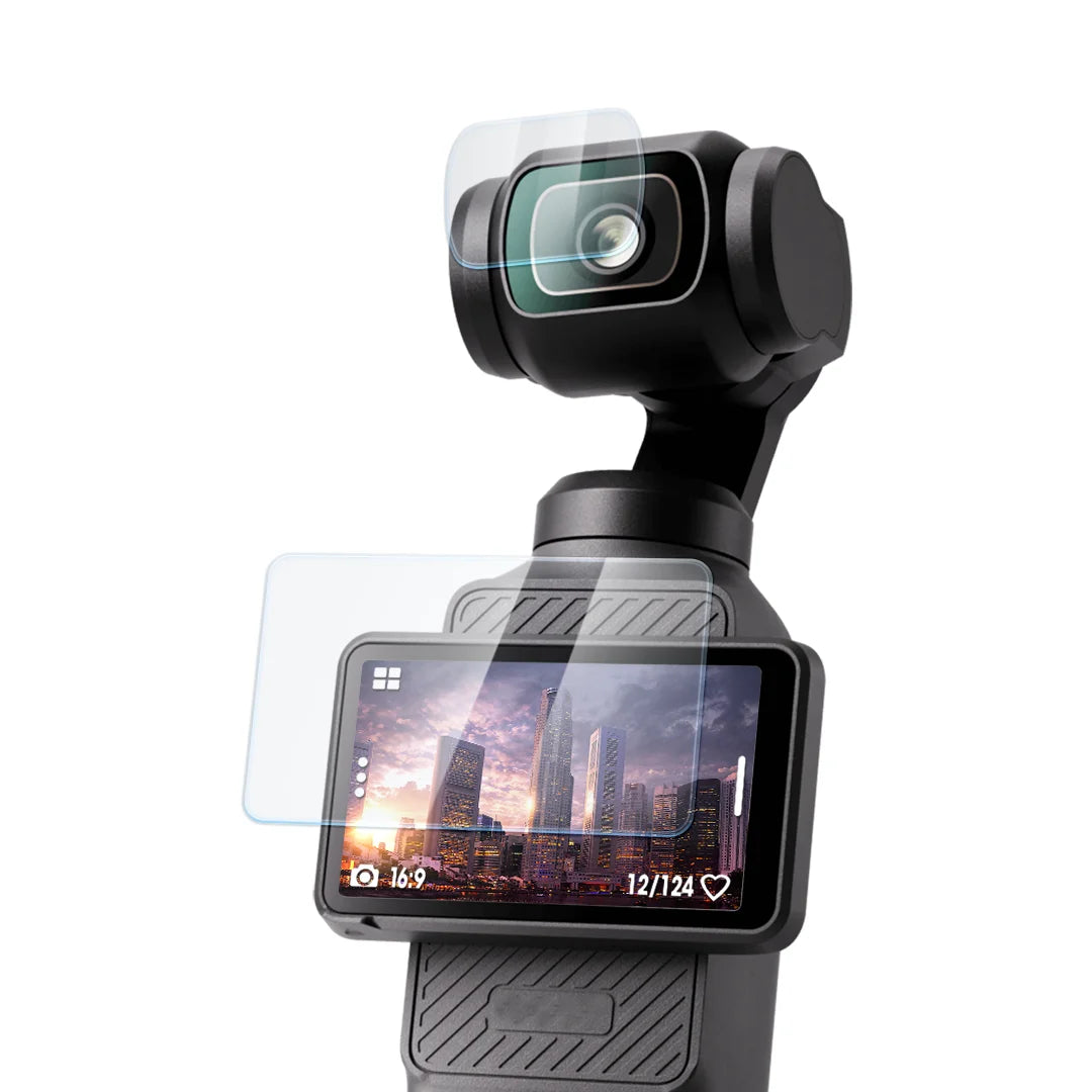 Tempered Glass Screen & Lens Protector for DJI Osmo Pocket 3