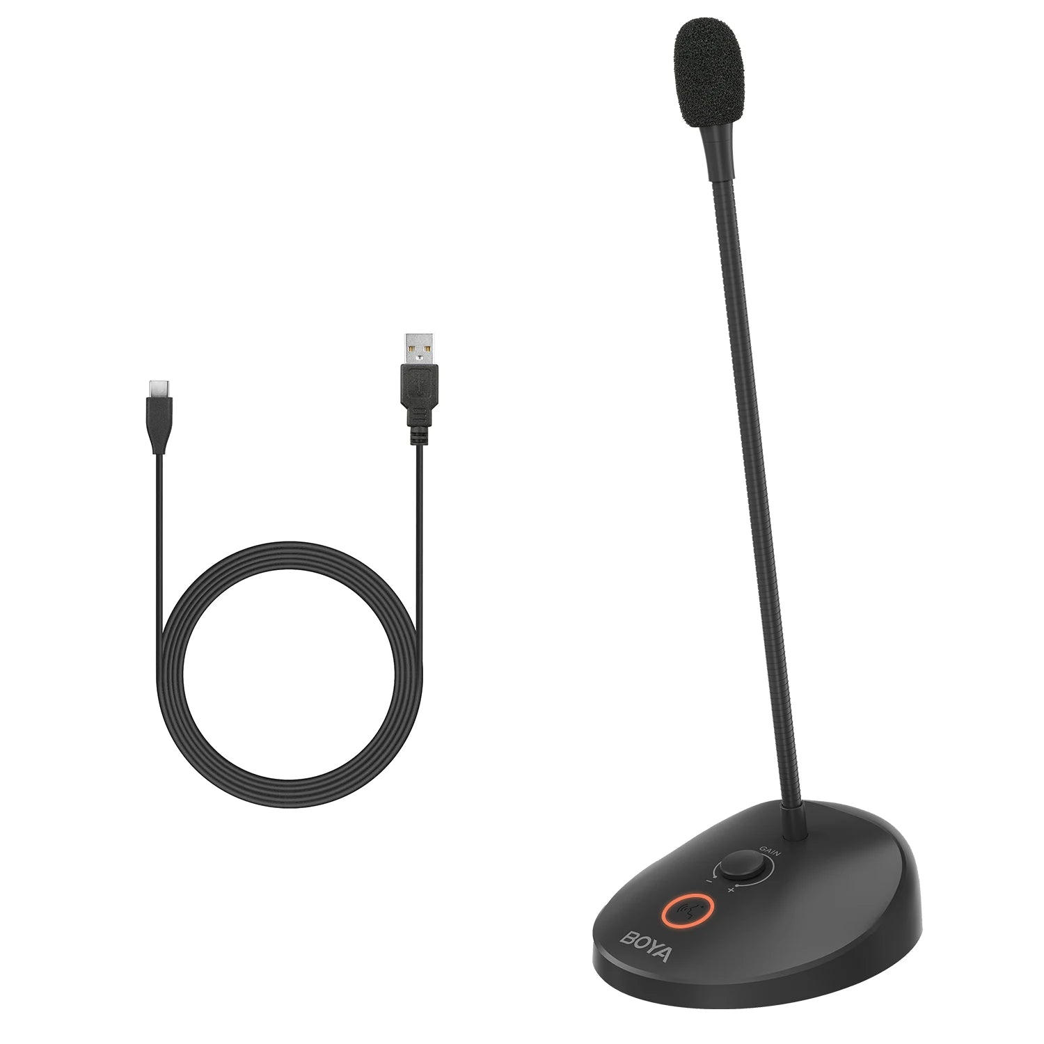 BOYA BY-GM12 USB Gooseneck Microphone