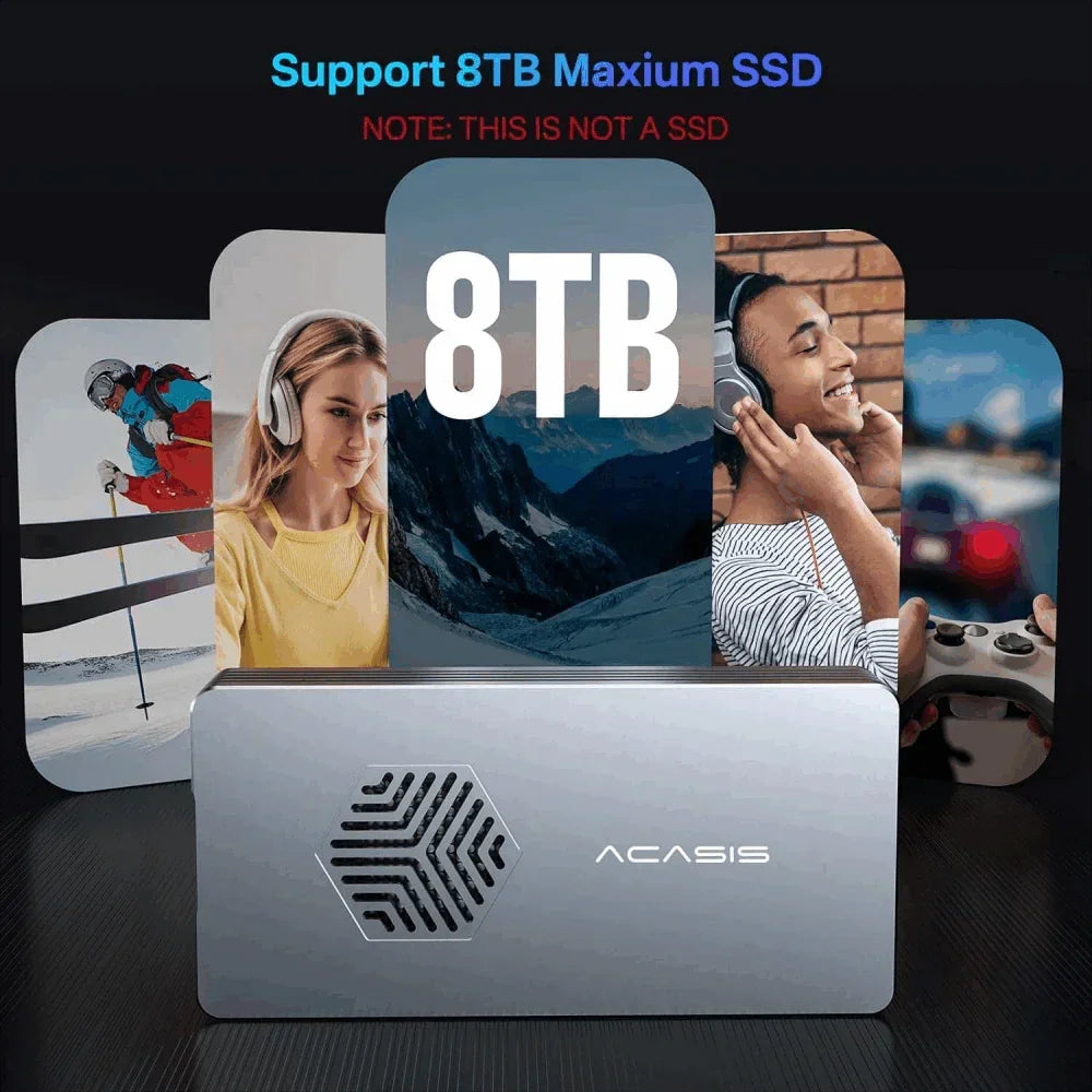 Acasis High-Speed 40Gbps USB 4.0 NVMe SSD Enclosure