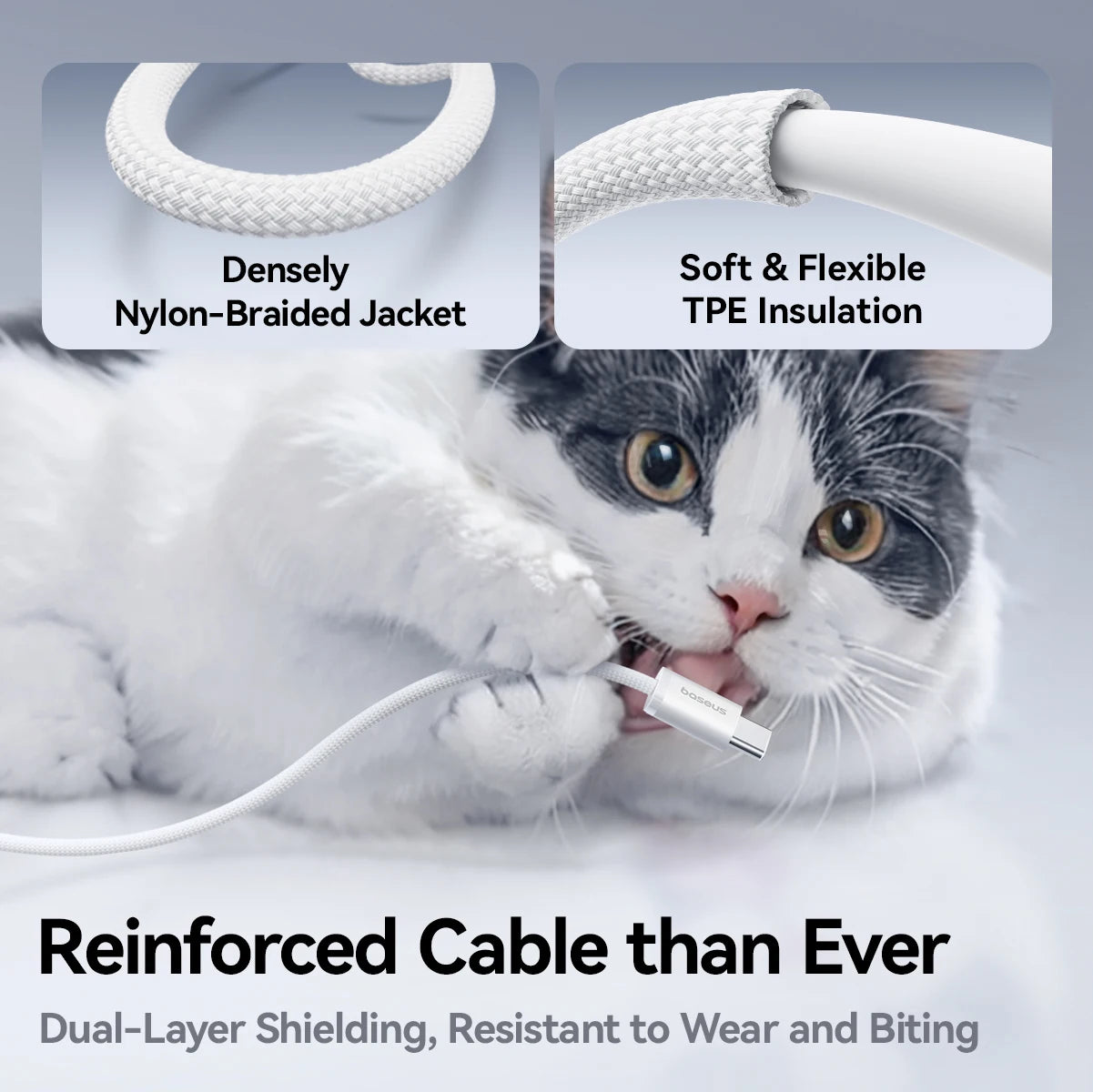 Baseus 100W USB-C to USB-C PD Fast Charging Cable