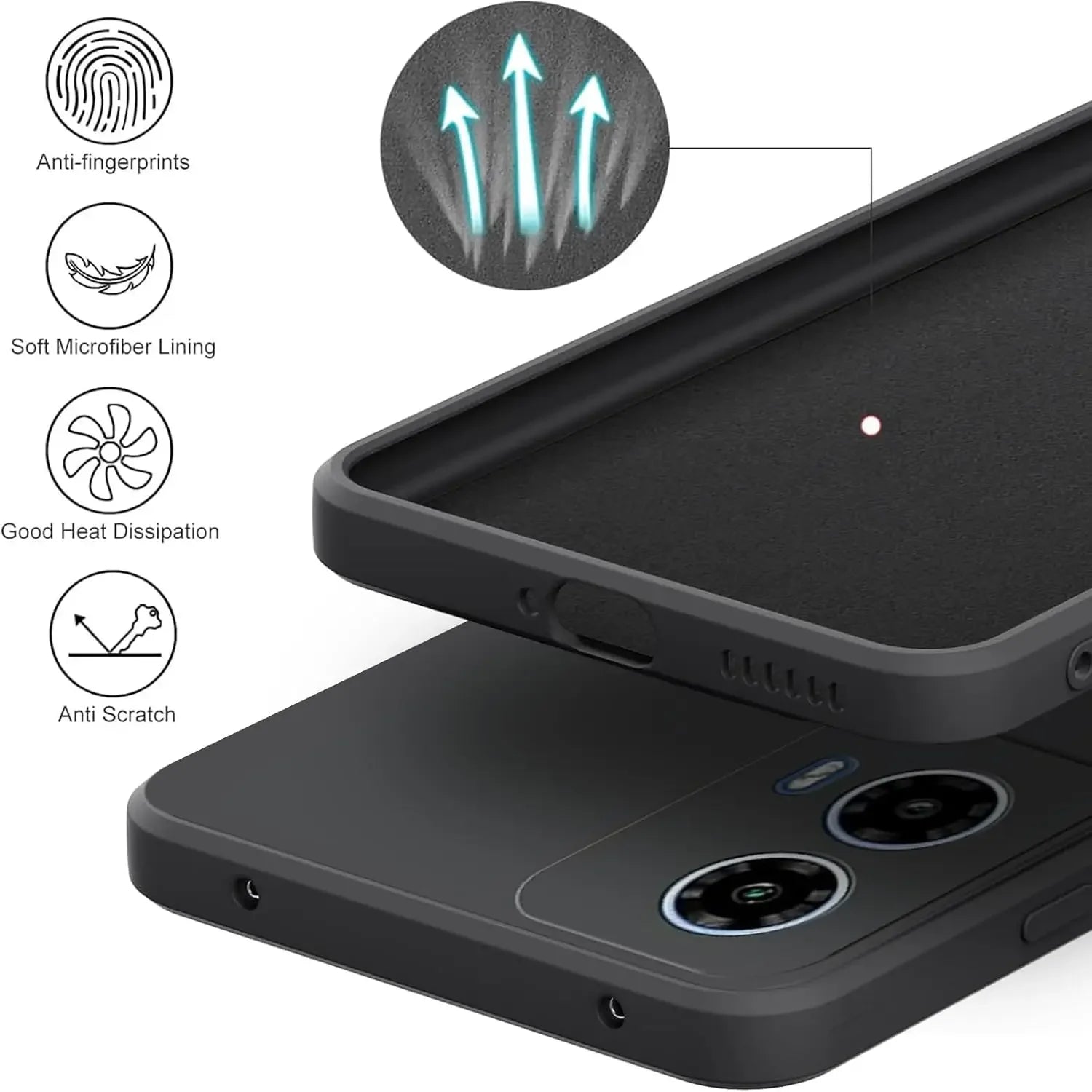 Liquid Silicone Flexible TPU Case for Nothing CMF Phone 2 Pro