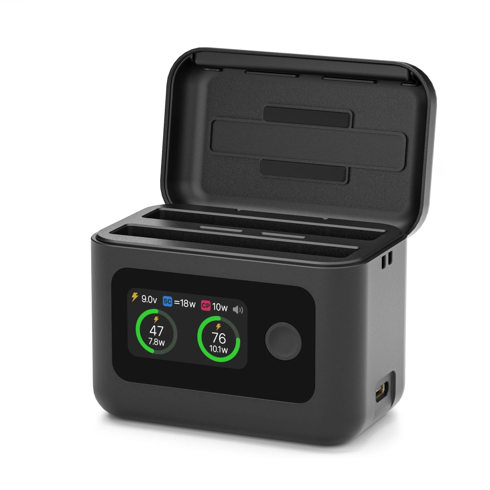 SYMIK 27W Dual Fast Charger Hub for Insta360 X5