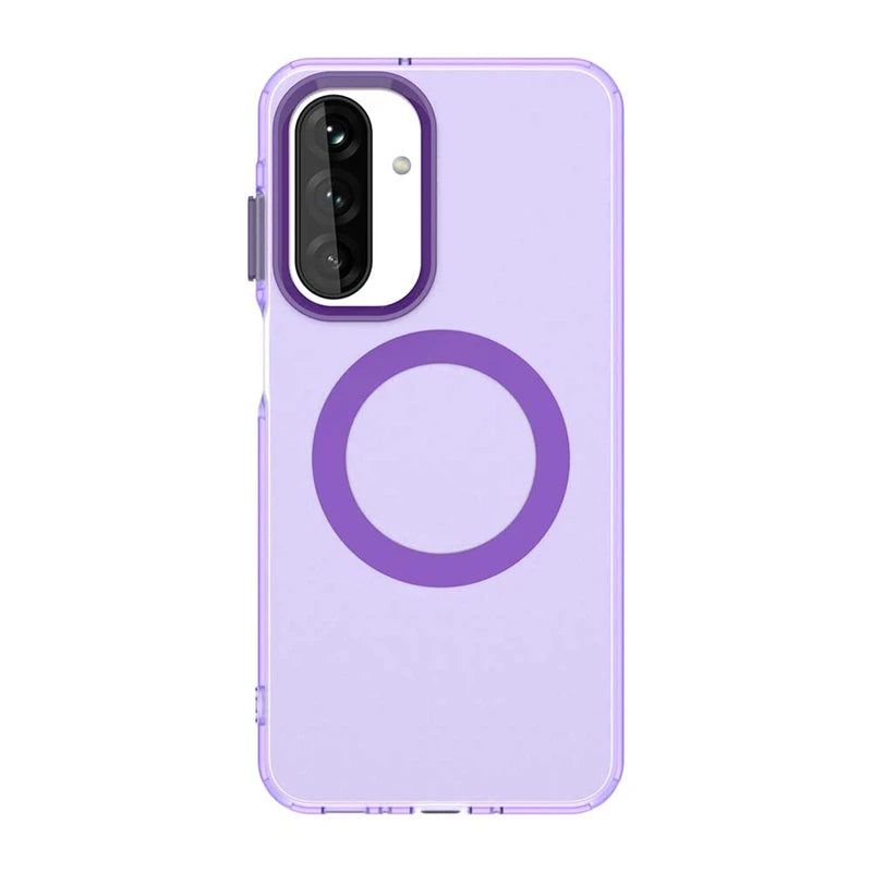 Luxury Frosted Silicone Magnetic Case for Samsung Galaxy A26