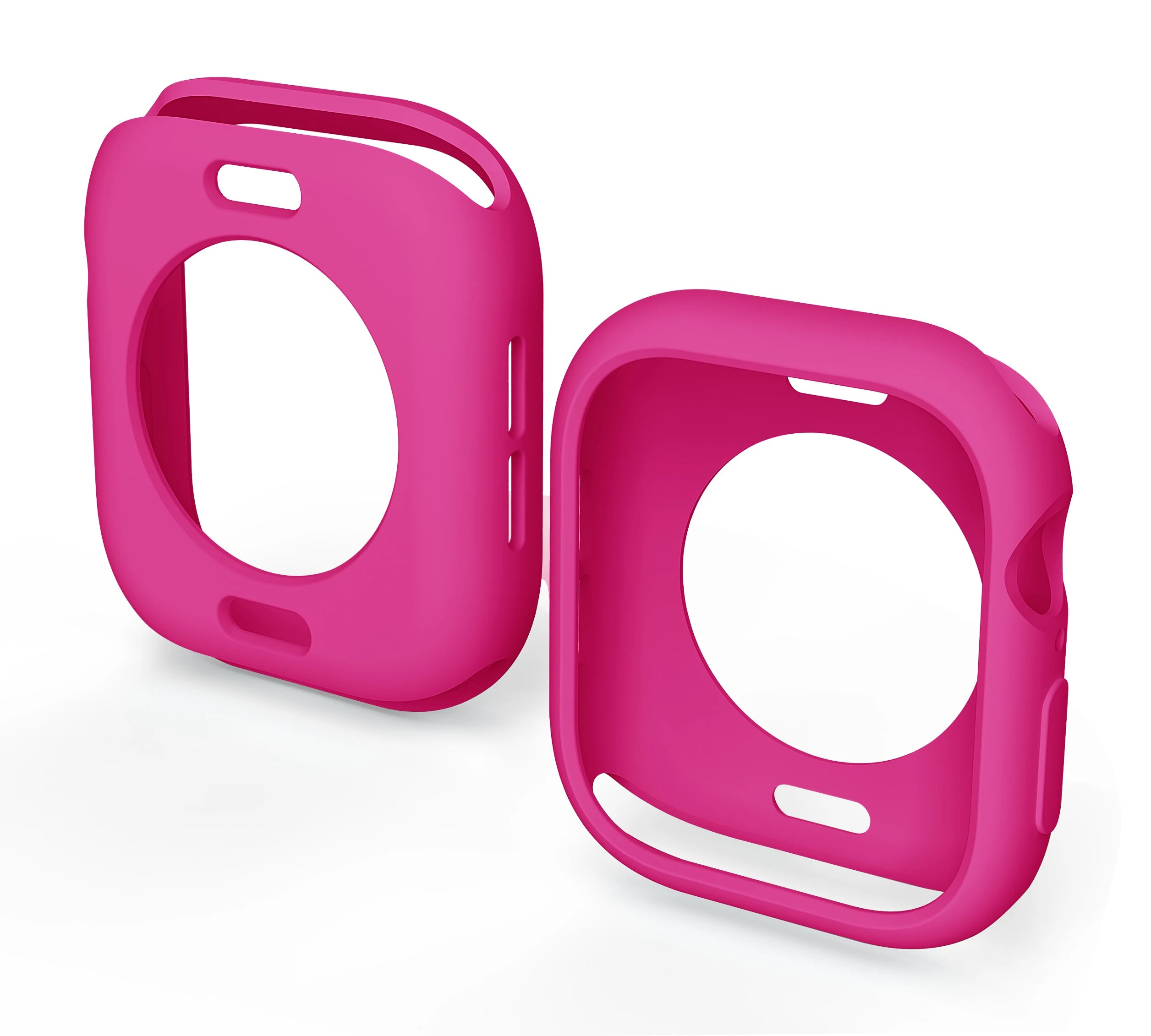 Candy Color Soft Silicone Bumper Case for Apple Watch