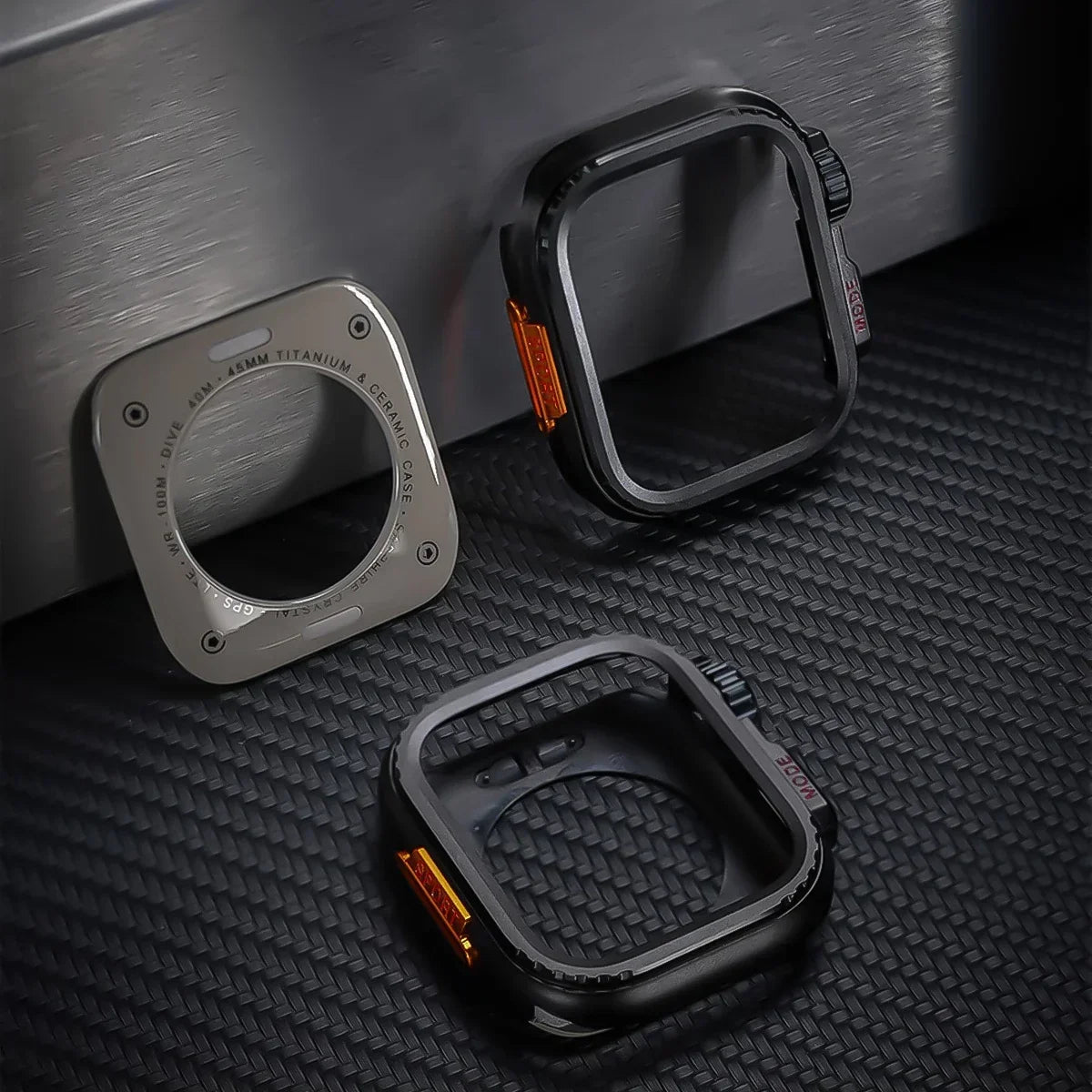 Durable Metal Bumper Frame for Apple Watch