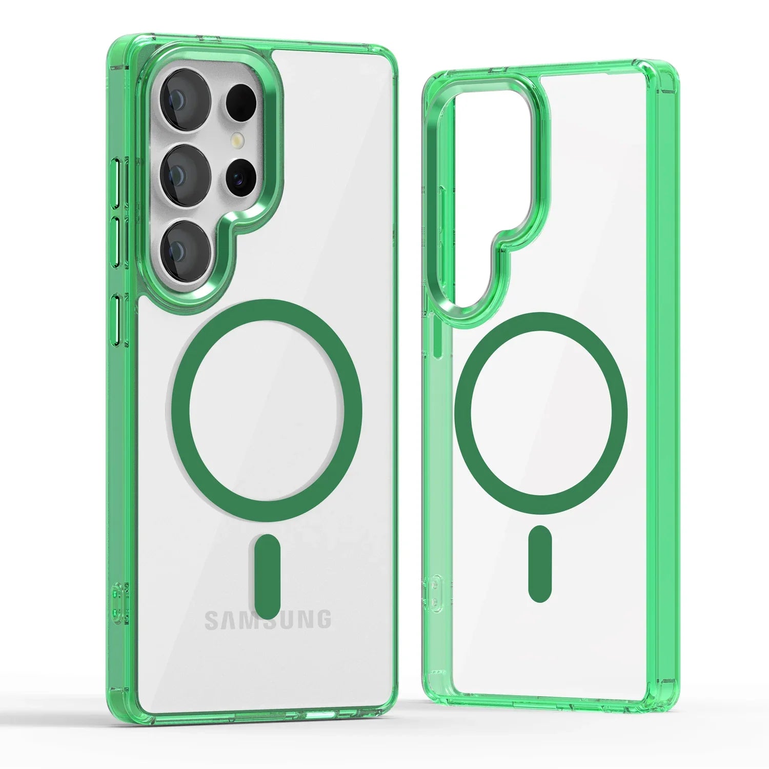 Premium Acrylic Transparent Magnetic Case for Samsung Galaxy S25 Series