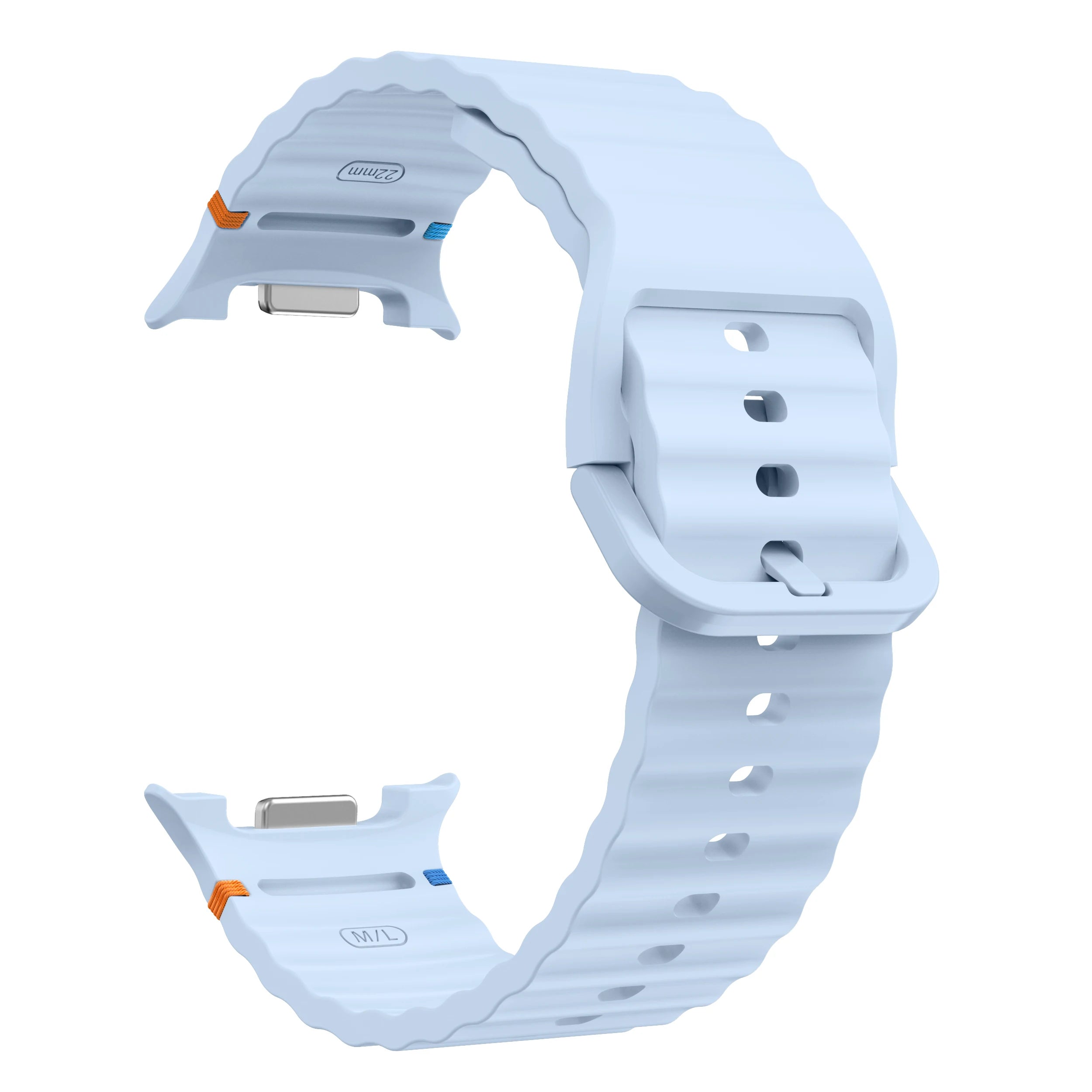Durable Silicone Rubber Bracelet for Samsung Galaxy Watch 8 & Galaxy Watch 8 Classic
