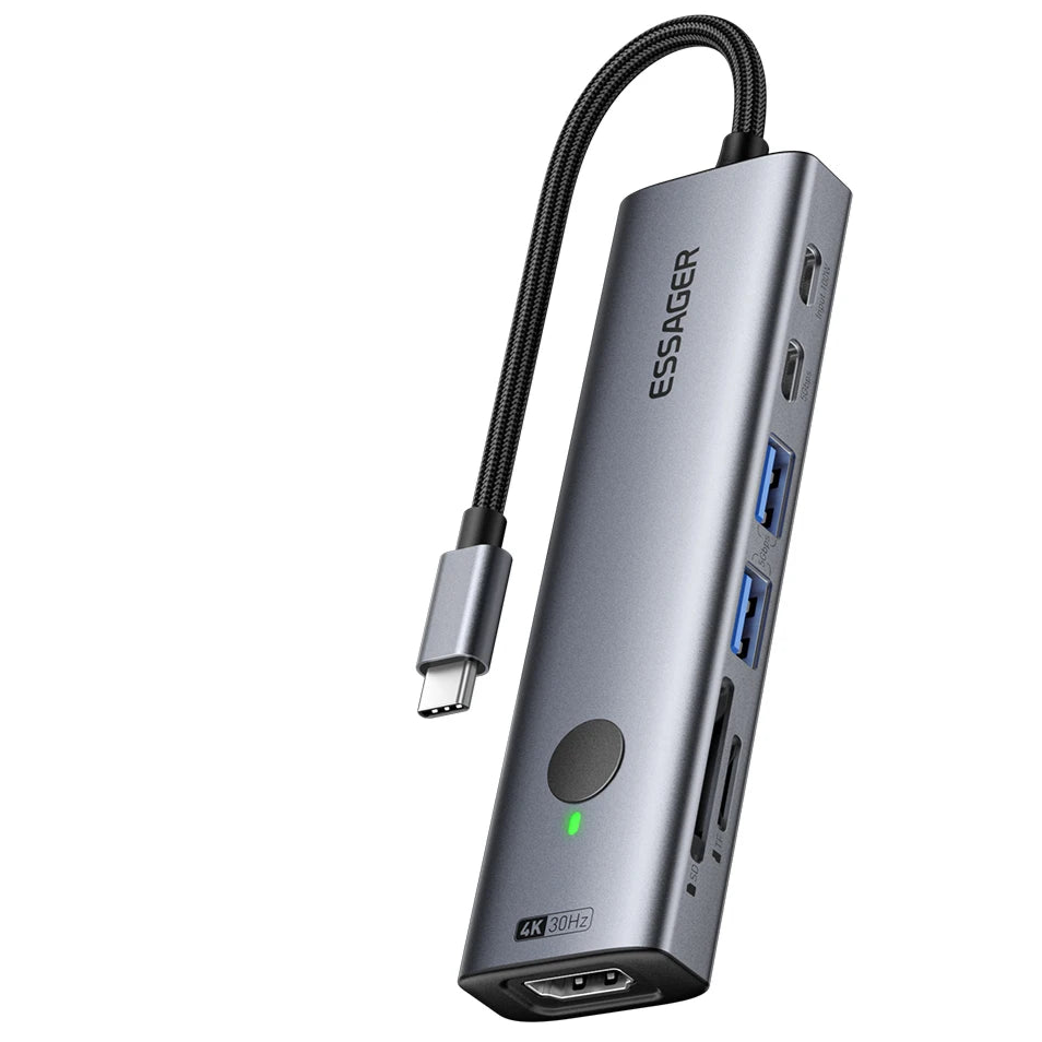 Essager USB-C 7-in-1 Multiport Adapter