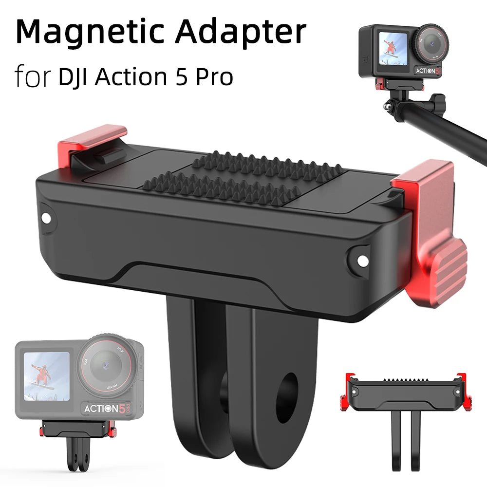 Magnetic Quick Release Adapter Base for DJI Osmo Action 5 Pro