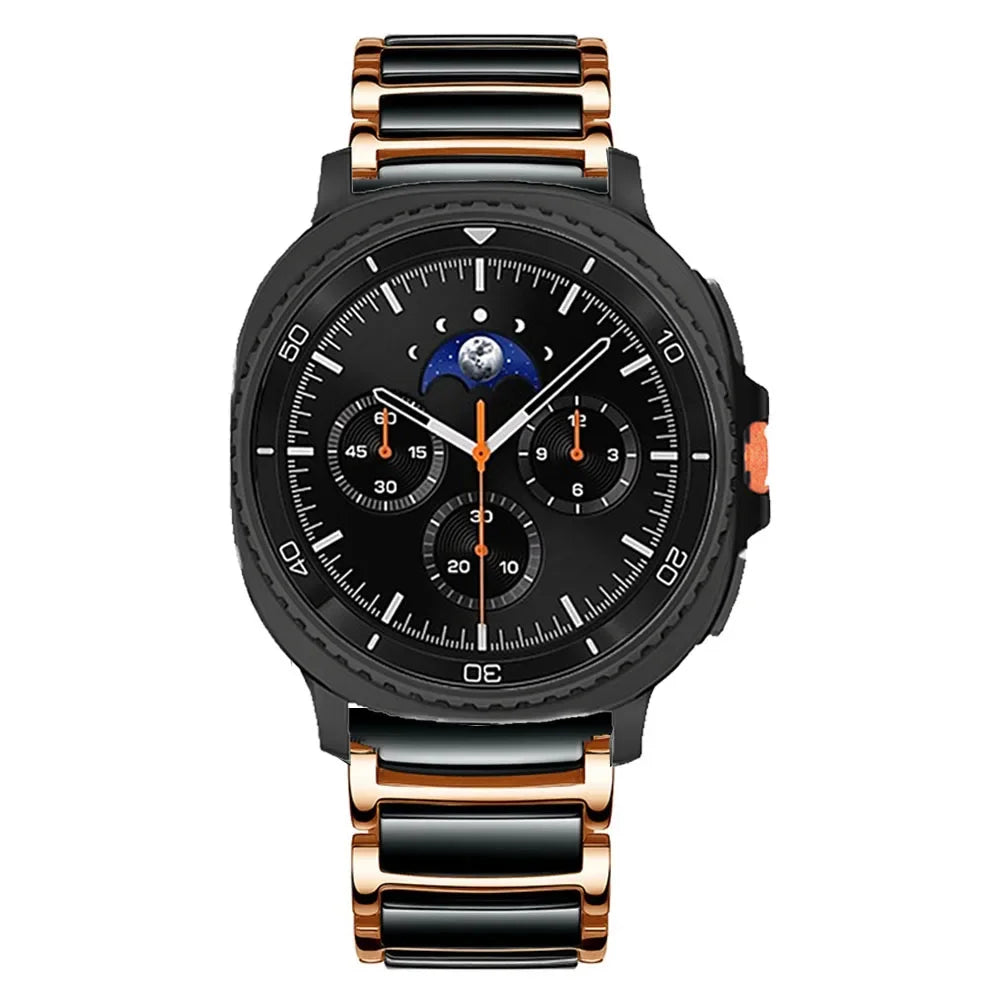 Replacement Ceramic & Metal Band for Samsung Galaxy Watch 8 & Galaxy Watch 8 Classic