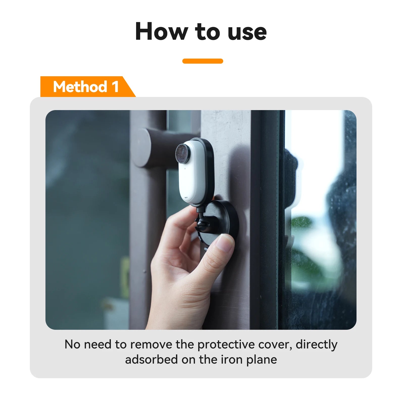 TELESIN Fabric Backpack Mount for Insta360 Go3/Go3s