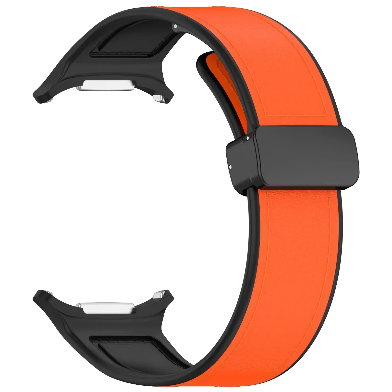 Premium Leather & Silicone Magnetic Sport Loop Strap for Samsung Galaxy Watch Ultra and Samsung Galaxy Watch Ultra (2025)