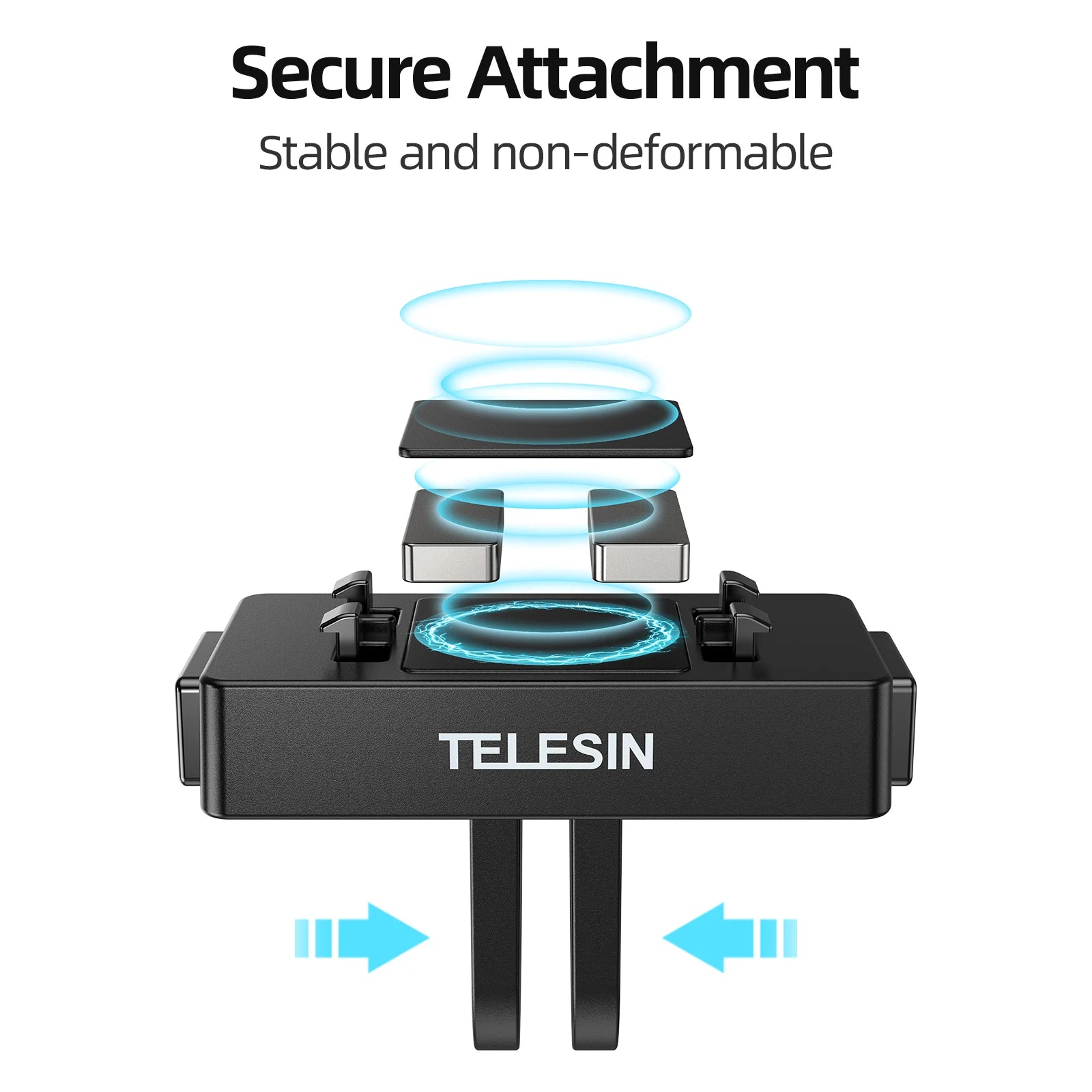 TELESIN Magnetic Two-Claw Adapter for Insta360 Ace and Ace Pro