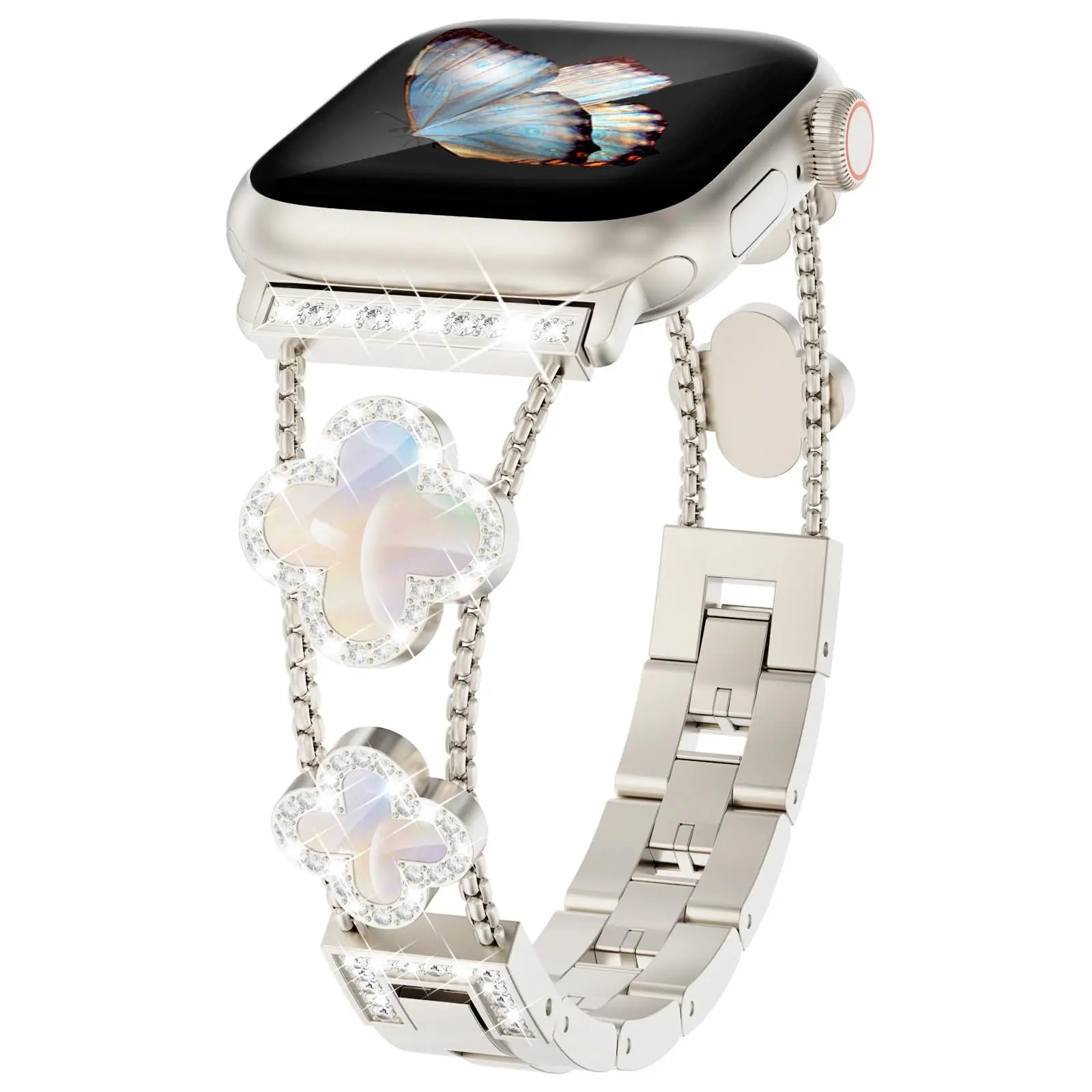 Stylish Diamond-Studded Band for Apple Watch Straps