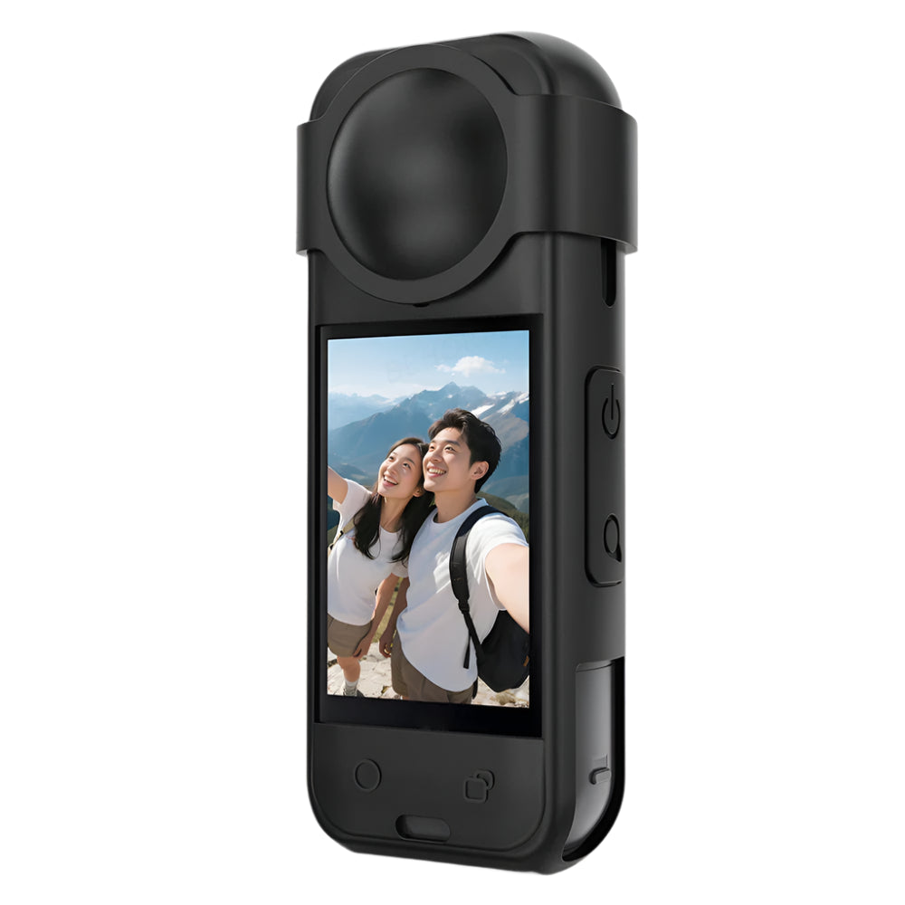 Protective Silicone Case and Lens Cover for Insta360 X5