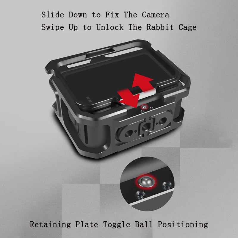 Premium Aluminum Housing Case for GoPro Hero Cameras