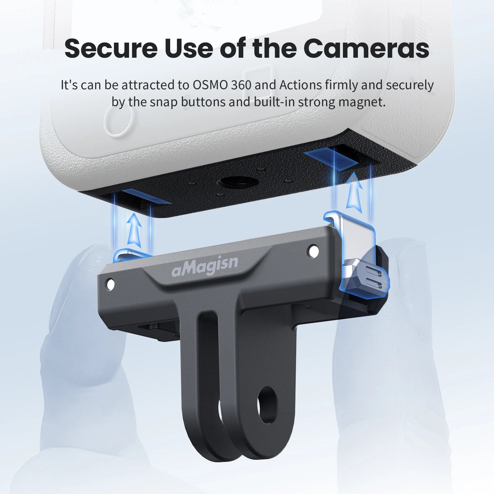 DJI Action 5 Pro Magnetic Quick Release Adapter