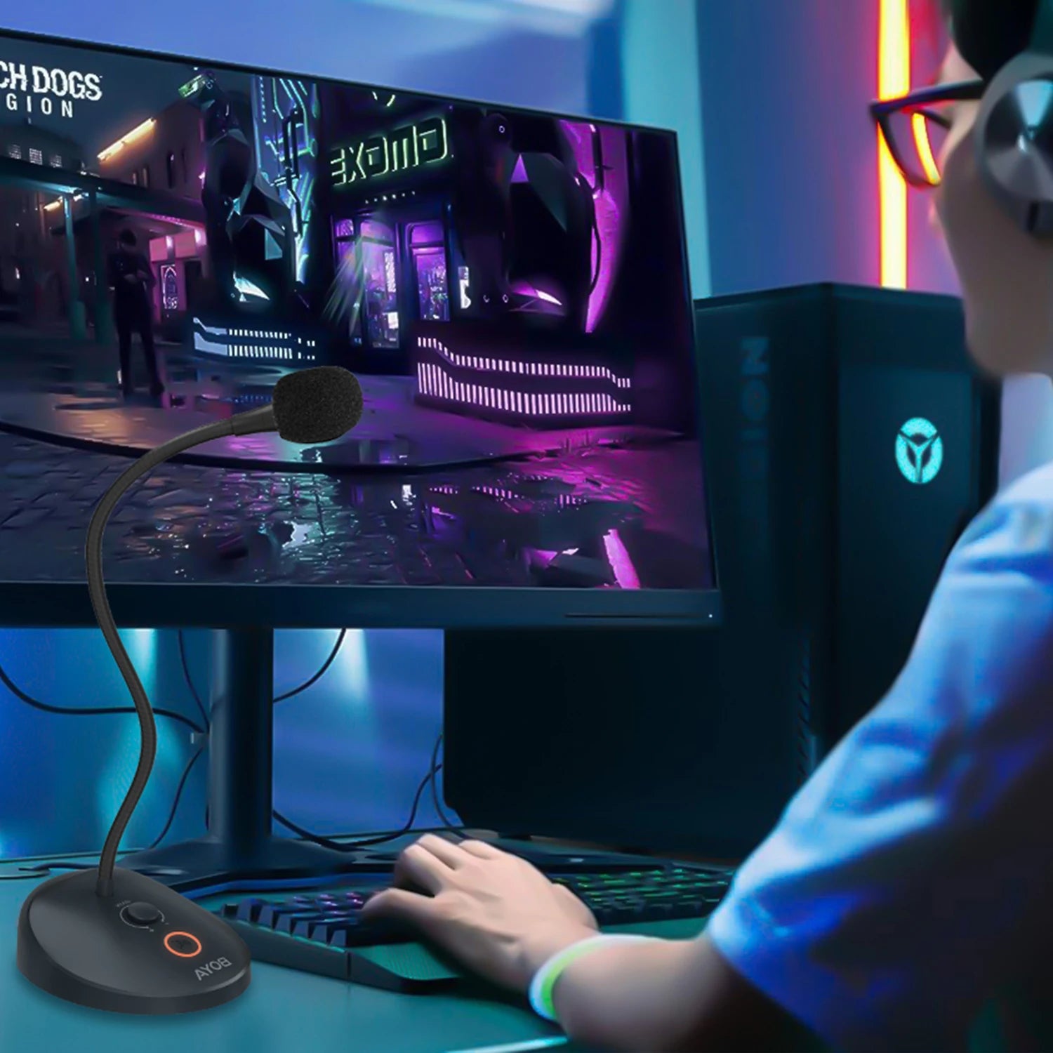 BOYA BY-GM12 USB Gooseneck Microphone