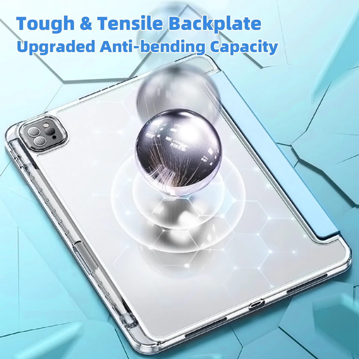 Smart Folio Magnetic Case for iPad Air 2024 – Sleek Protection & Convenient Stand