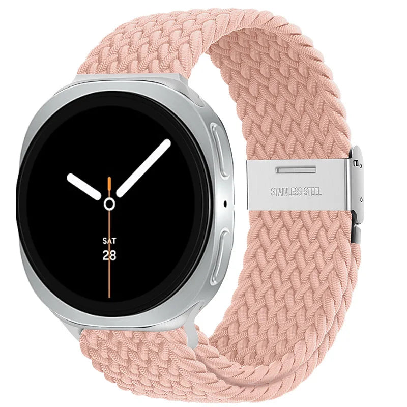 Braided Strap with Metal Buckle for Samsung Galaxy Watch 8 & Galaxy Watch 8 Classic