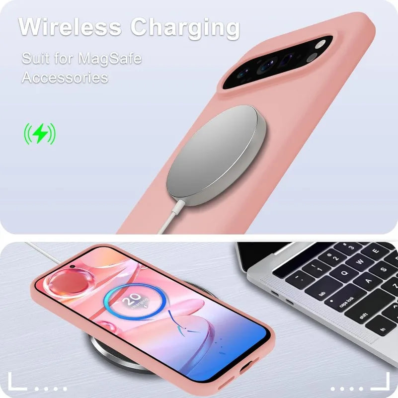 Soft Skin Liquid Silicone Case for Pixel 9 Series