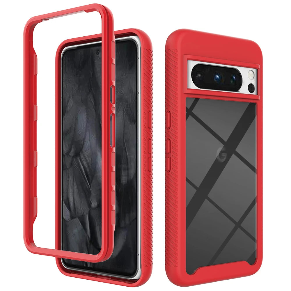 Hybrid Rugged Armor Shockproof Case For Google Pixel 7 Series