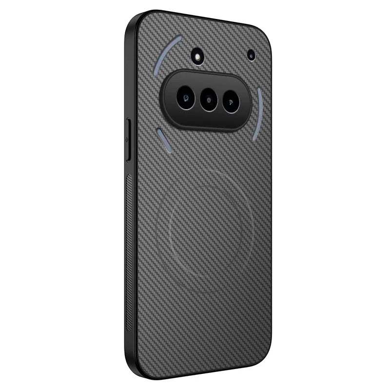 Carbon Fiber Magnetic Shockproof Case for Nothing Phone 3a / 3a Pro