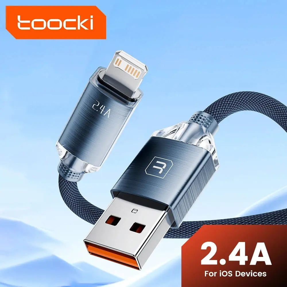 Toocki 2.4A Lightning Charging Cable
