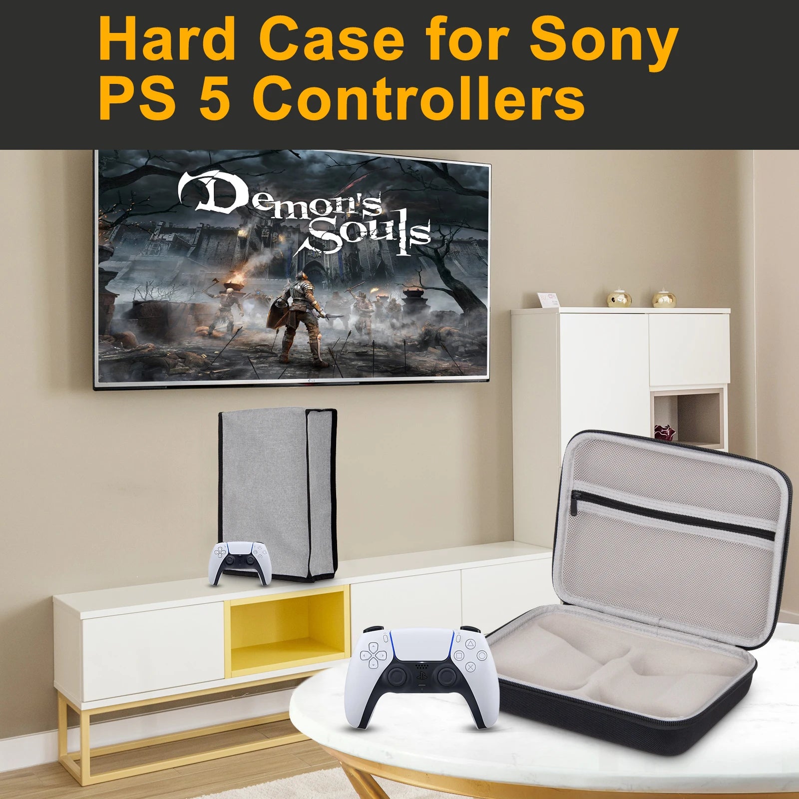 Hard EVA Protective Cover Shell Box Bag for PlayStation 5 Controller