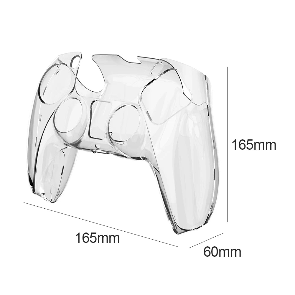 Ultra Slim Clear Protective Case for PlayStation DualSense Controller