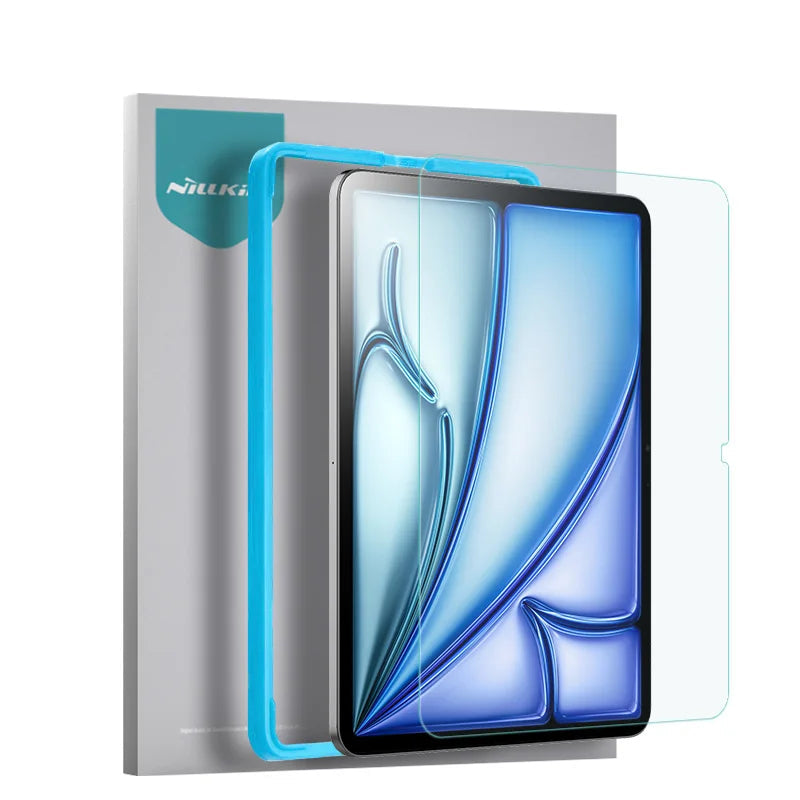 Tempered Glass Screen Protector with Installation Toolfor iPad Pro (2024)